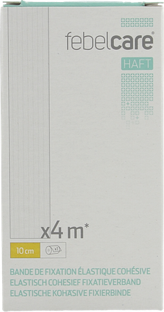 Febelcare Haft Elas. Cohesief Fixatieverb. 10cmx4m 1