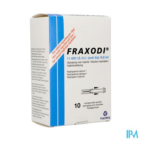 Fraxodi Amp Ser 10x0,6ml - 11.400 Ui/ie