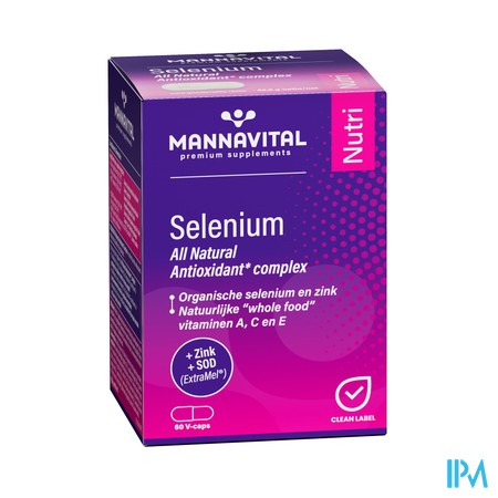 Mannavital Selenium Nf V-caps 60