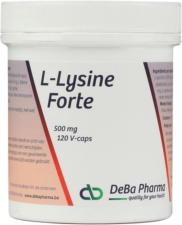 l-lysine Forte Caps 120 Deba 3