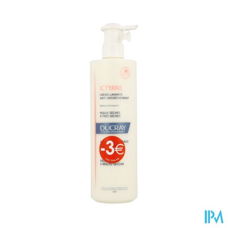 Ducray Ictyane Wascreme 400ml Promo -3€