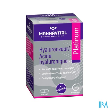 Mannavital Hyaluronzuur V-caps 60