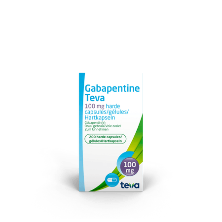 Gabapentine Teva 100mg Caps 200