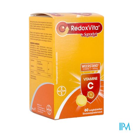 Redoxvita 500mg Sinaas Zuigtabl 60