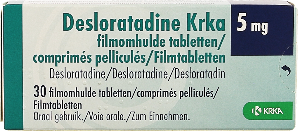Desloratadine Krka 5mg Comp Pell 30 1