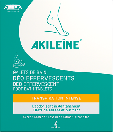 Akileine Groen Deo Bruistabletten 7 103170 2