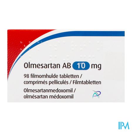 Olmesartan Ab 10mg Filmomh Tabl 98 1