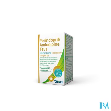 Perindopril Amlodipine Teva 10mg/10mg Comp 30 1