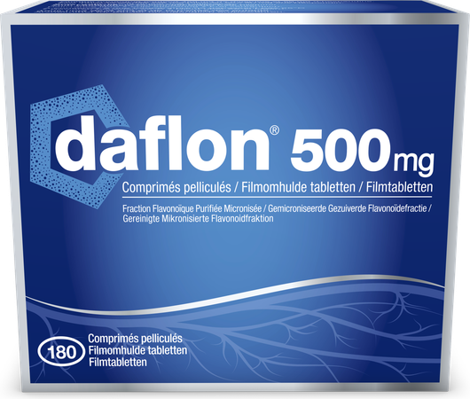 Daflon 500 Filmomh Tabl 180 X 500mg 7