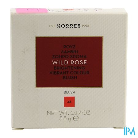 Korres Km Wild Rose Blush 46 Bright Coral 5,5g 1