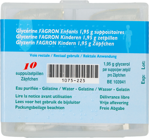 Glycerine Suppo Enfant 10 Fag 2