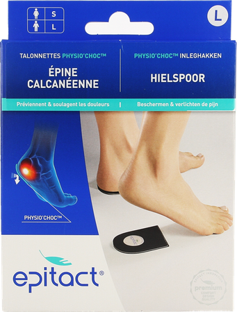 Epitact Inleghakken Physio Choc Heer 1 Paar 0662 2