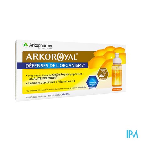 Arkoroyal Probiot. Volw Ruche Royale Dosis 7x7,5ml