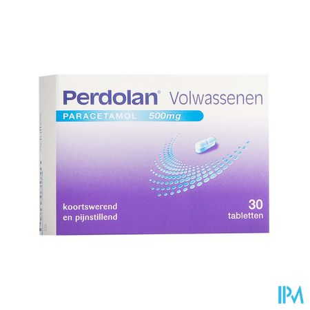 Perdolan Staaftabl Obl 30x500mg