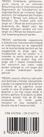 Treovis Lubrifierende Oogoplossing 10ml 5