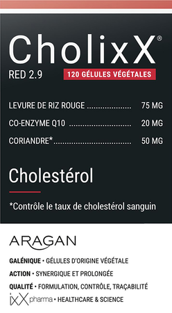 Cholixx Red 2.9 Caps 120 10