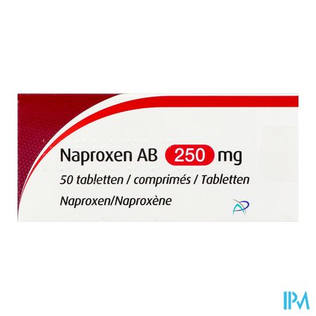 Naproxen Ab 250mg Comp 50 X 250mg 1