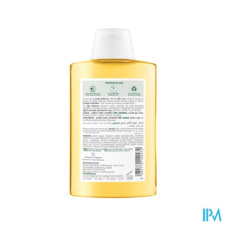 Klorane Capil. Sh Kamille 200ml 3