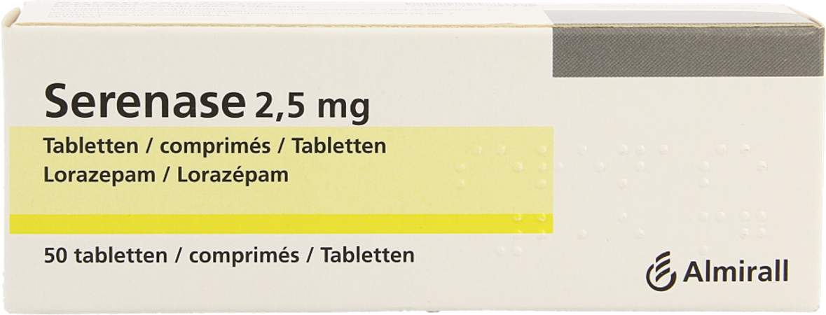 Serenase Comp. 50 X 2,5mg 4