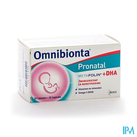 Omnibionta Pronatal + Dha Tabl 30+caps 30