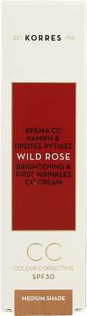 Korres Kf Wild Rose Cc Cream Spf30 Medium 30ml 2