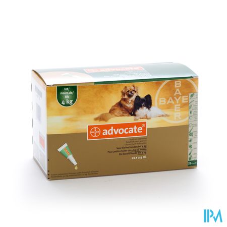 Advocate Spot On Opl Kleine Hond <4kg Pipet 21