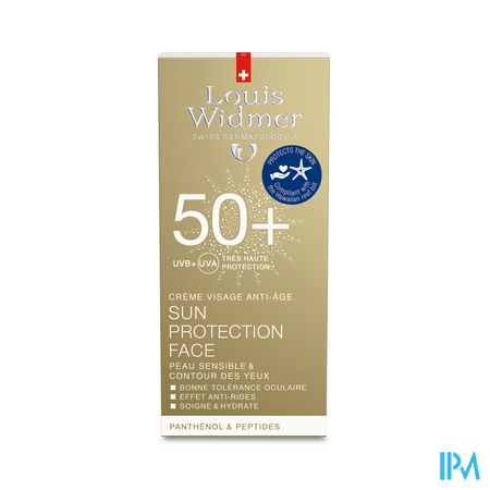 Widmer Sun Protection Face 50 Parf Tube 50ml