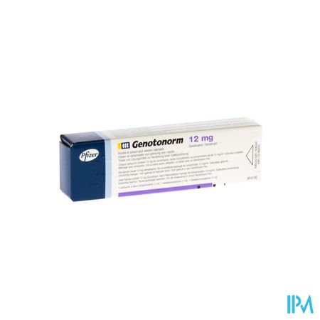 Genotonorm Vial Sc 12mg+cons12mg 1