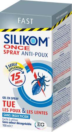 Silikom Once Spray Gel A/Luizen              100Ml 5