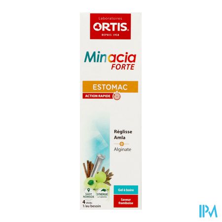 Ortis Minacia Forte Gel Stick Shots 4x12g 1