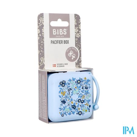 Bibs Fopspeenbox Liberty Blue