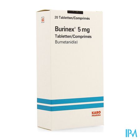 Burinex Comp 20 X 5mg