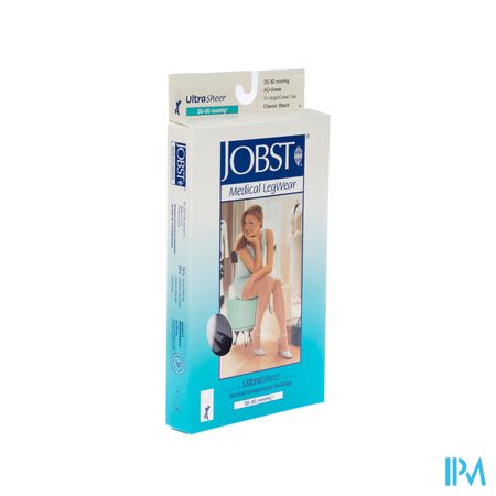 Jobst Ultrasheer Comf.k2 Kniekous Cl.black Xl