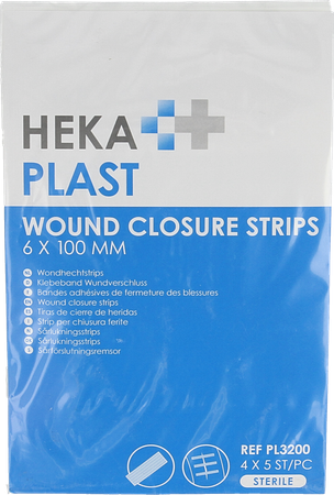 Hekaplast Strips Suture Adhesifs 20 1