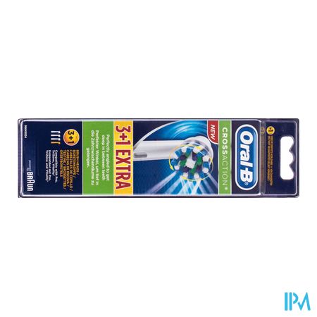 Oral-b Refill Crossaction 3+1