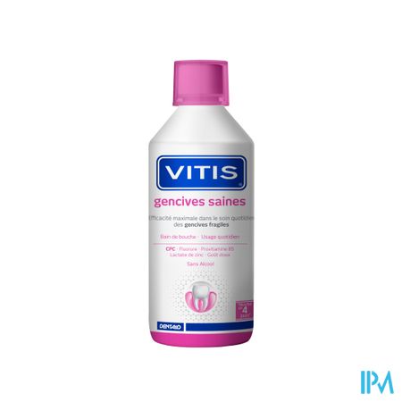 Vitis Gencives Saines Bain Bouche 0,05% Cpc 500ml