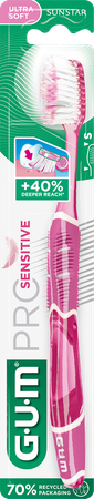 Gum Pro Sensitive Compact Ultra Brosse A Dents 7
