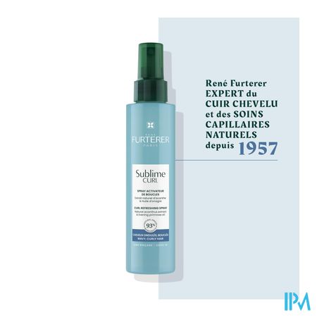Furterer Sublime Curl Spray Krulversterk. 150ml Nf 10