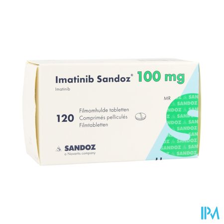 Imatinib Sandoz 100mg Filmomh Tabl 120 X 100mg