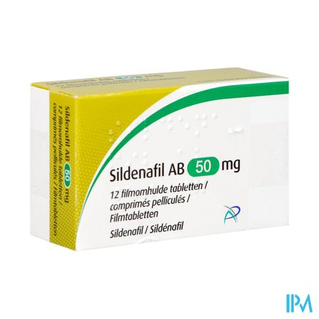 Sildenafil Ab 50mg Comp Pell 12