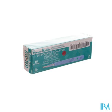 Scalpel S.m Disposable Steriel Nr15 10