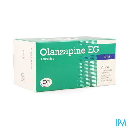 Olanzapine EG 10 Mg Filmomh Tabl 98 X 10,0 Mg