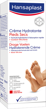 Hansaplast Creme Droge Voeten 100ml 2