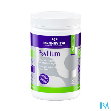 Mannavital Psyllium Platinum Pdr 300g