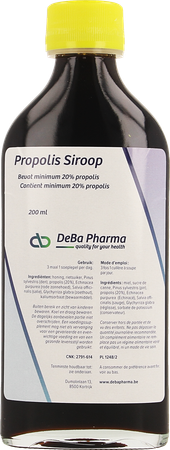 Propolis Sirop 20% 200ml Deba 4