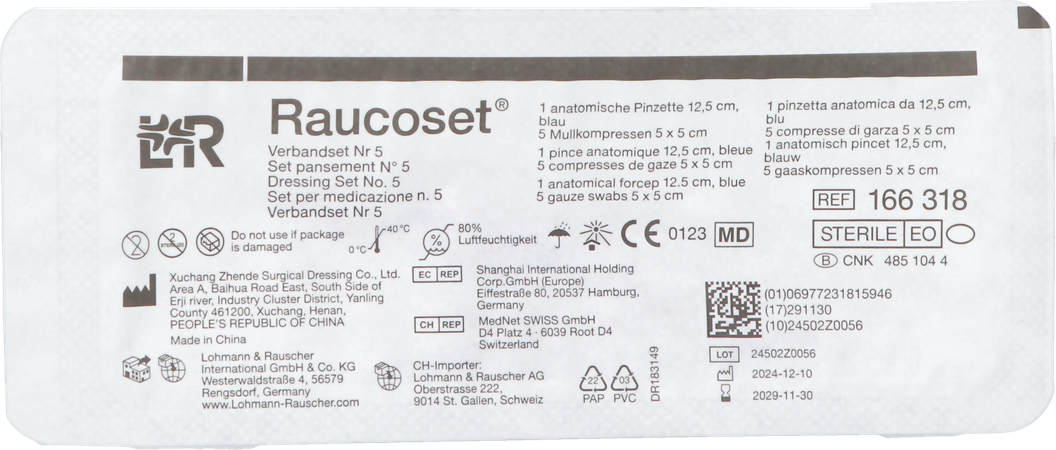 Raucoset Set Pansement N5 166318 1