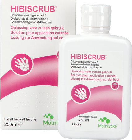 Hibiscrub Zeep Antisept. 250ml 5