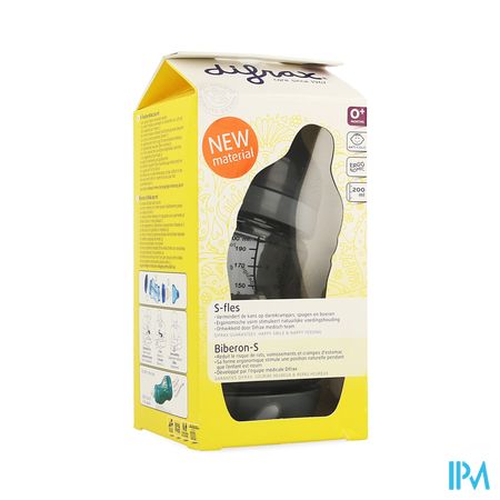 Difrax S-fles Wide 200ml 5