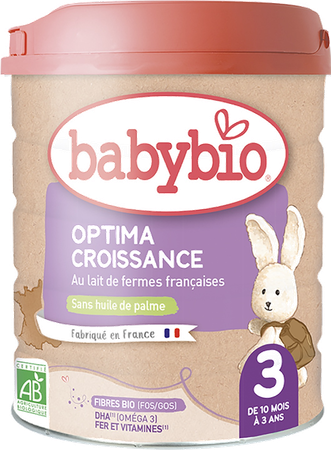 Babybio Optima 3 Lait Croissance 800g 4