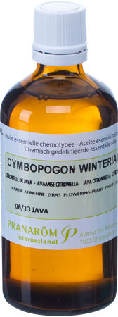 Citronnelle Java Ess Olie 100ml Pranarom 1